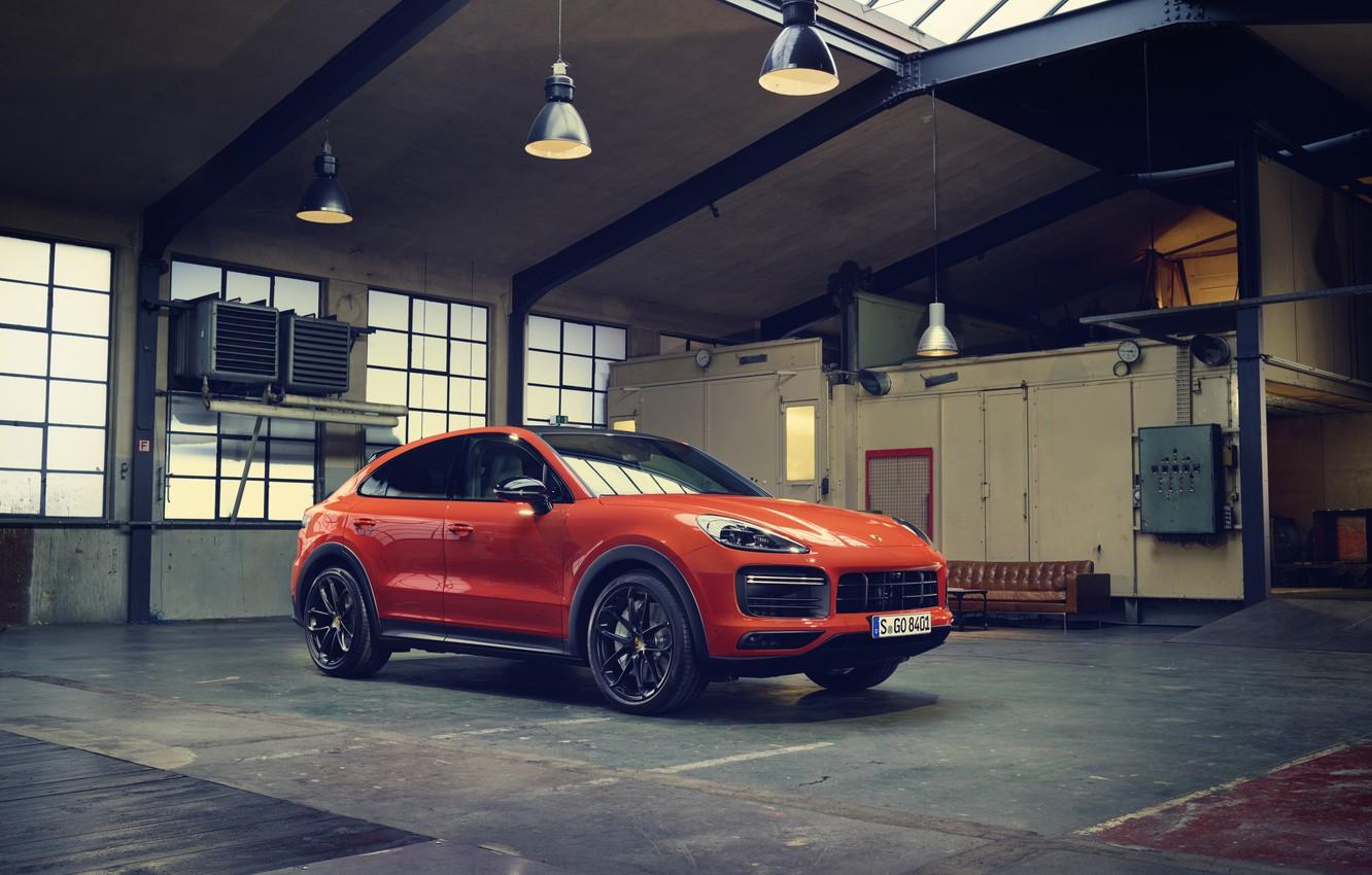 1332x850 Wallpaper Porsche, Orange, Turbo, Cayenne, Coupe, Cut image for desktop, section porsche