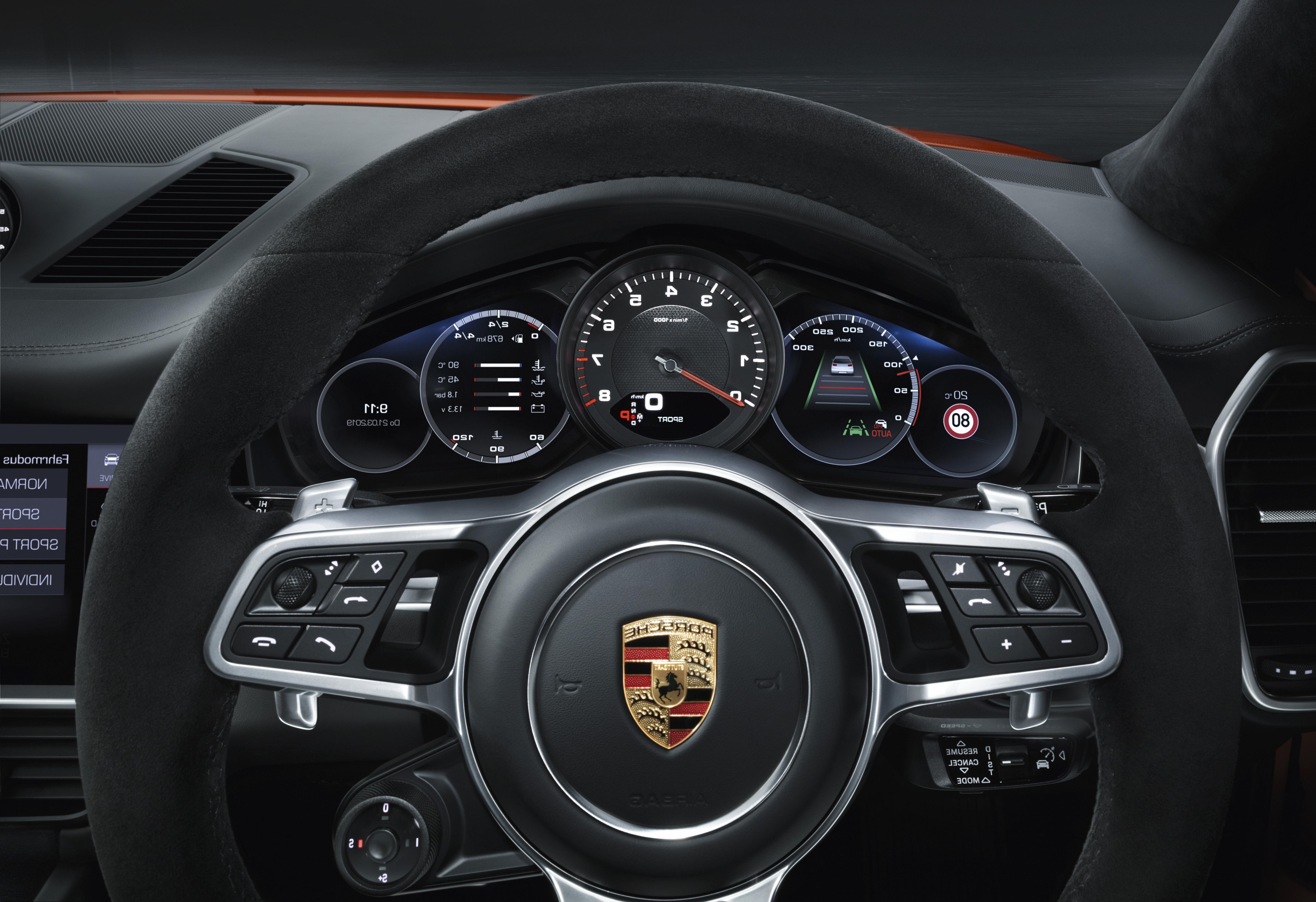 5040x3456 Wallpaper Supercars, Interior Design, Porsche Cayenne Coupe:5040x3456