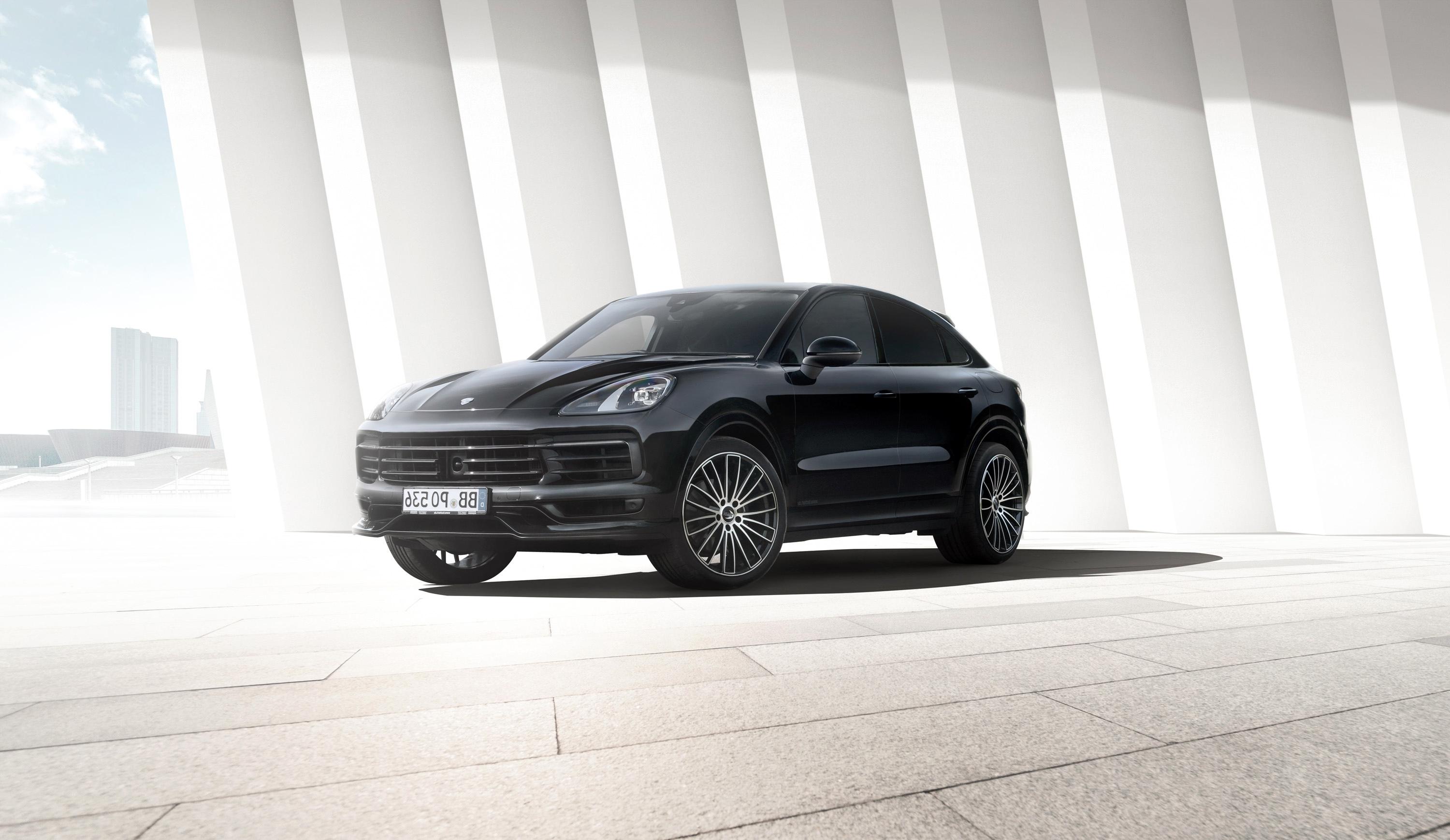 3000x1739 Wallpaper Black Sport Cars, Porsche Cayenne Coupe:3000x1739