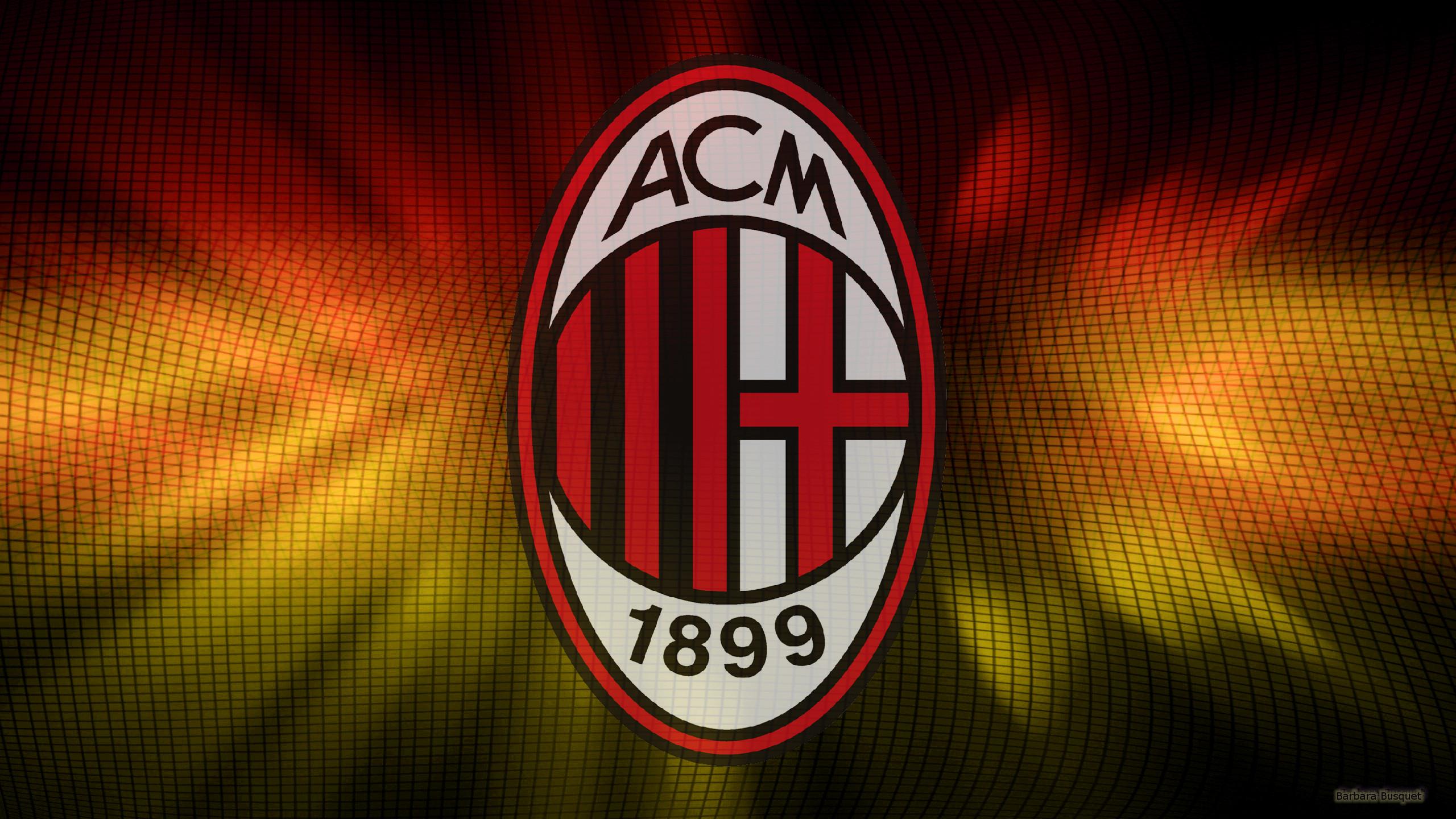 2560x1440 AC Milan Logo Wallpaper's HD Wallpaper