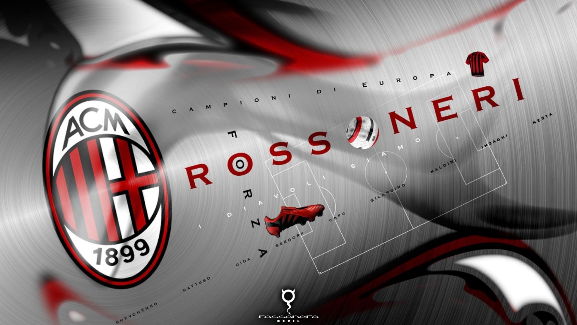 1920x1080 Ac Milan Cool Rossoneri HD Wallpaper Wallpaper Ac Milan