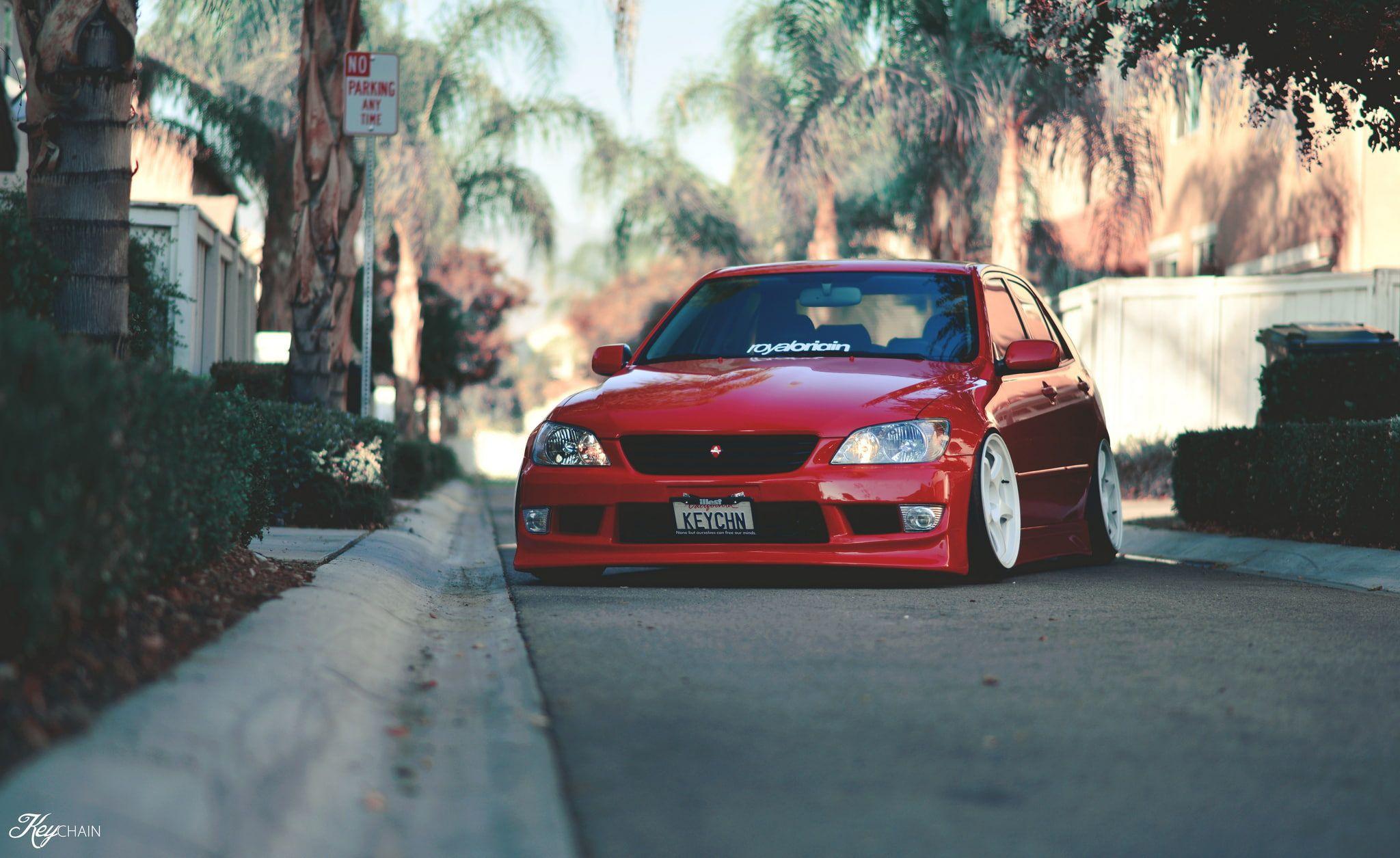 2048x1255 red sedan #Lexus #red #tuning #stance #IS300 #keychain P #wallpaper #hdwallpaper #desktop. Lexus, Lexus is Sedan