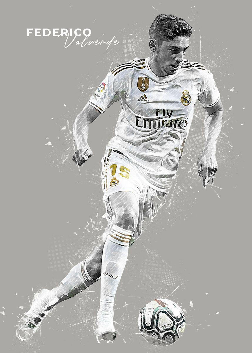 857x1200 Federico Valverde' Poster