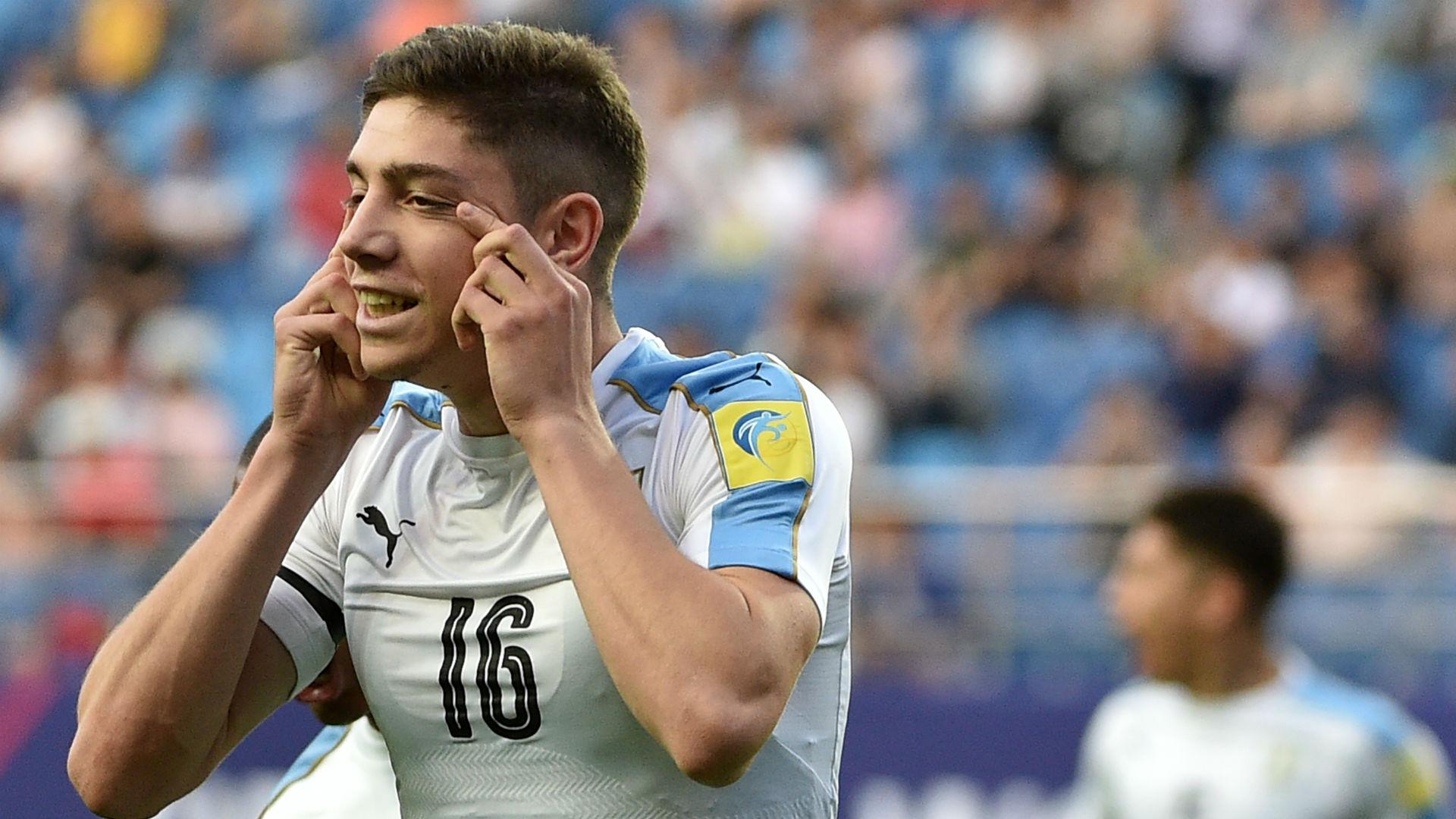 1920x1080 Real Madrid youngster faces FIFA punishment after 'slant eyes' Uruguay celebration