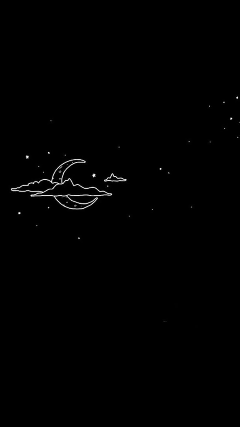 768x1365 Night Sky Darkness Amoled Wallpaper For OnePlus 8