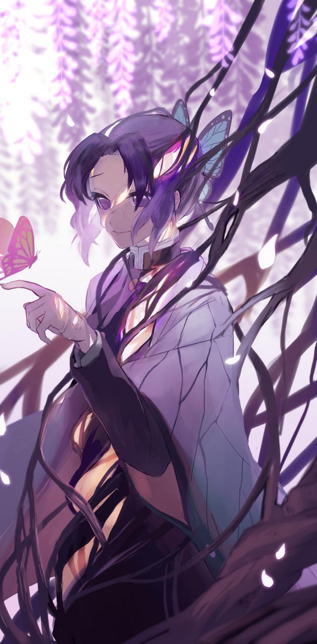 630x1280 Shinobu Kocho wallpaper