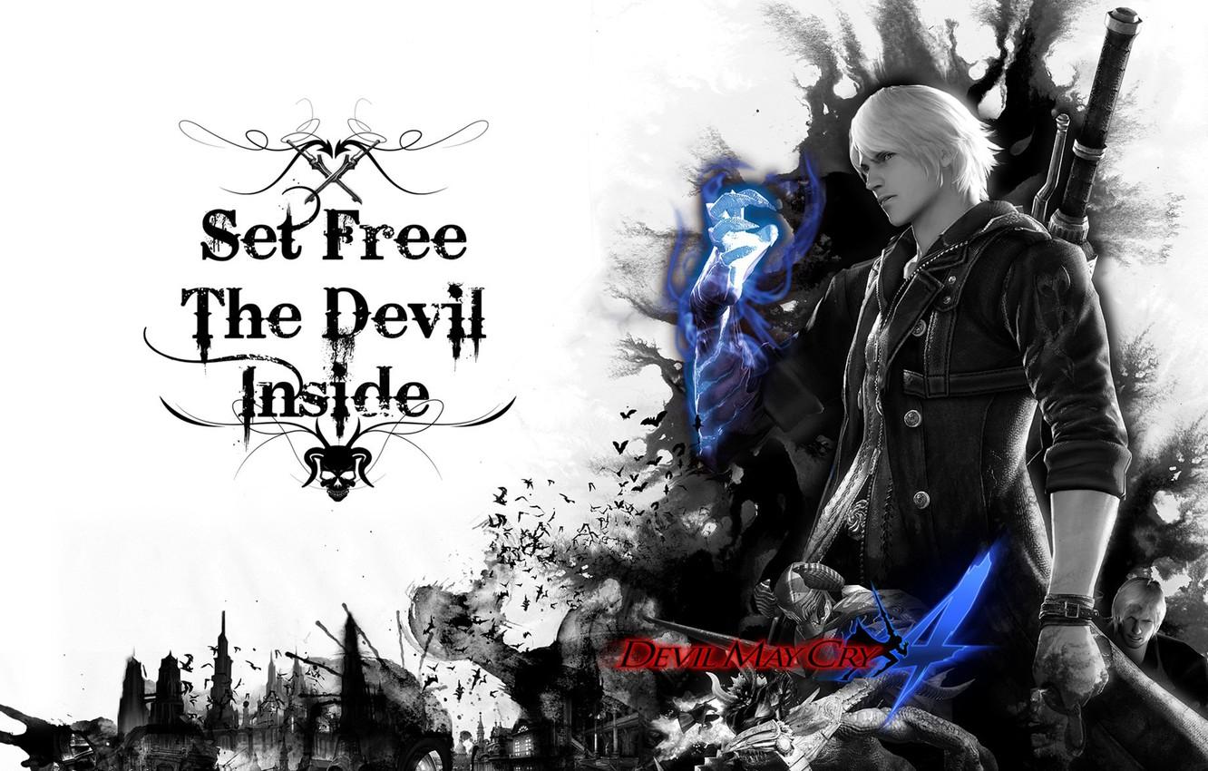 1332x850 Wallpaper sword, Devil may cry Nero, dante, DmC image for desktop, section игры