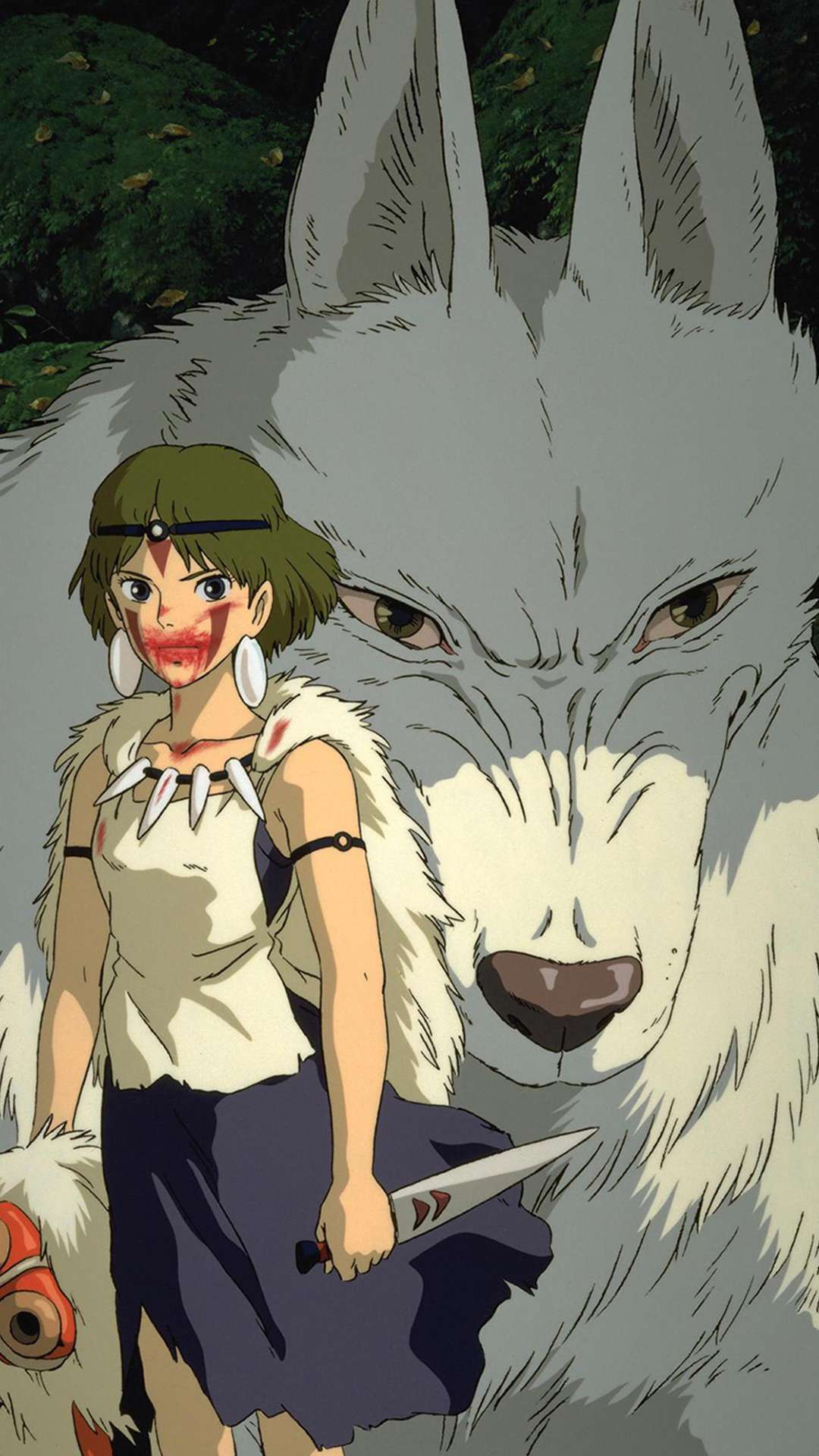 1080x1920 Princess Mononoke Wallpaper for iPhone and Android