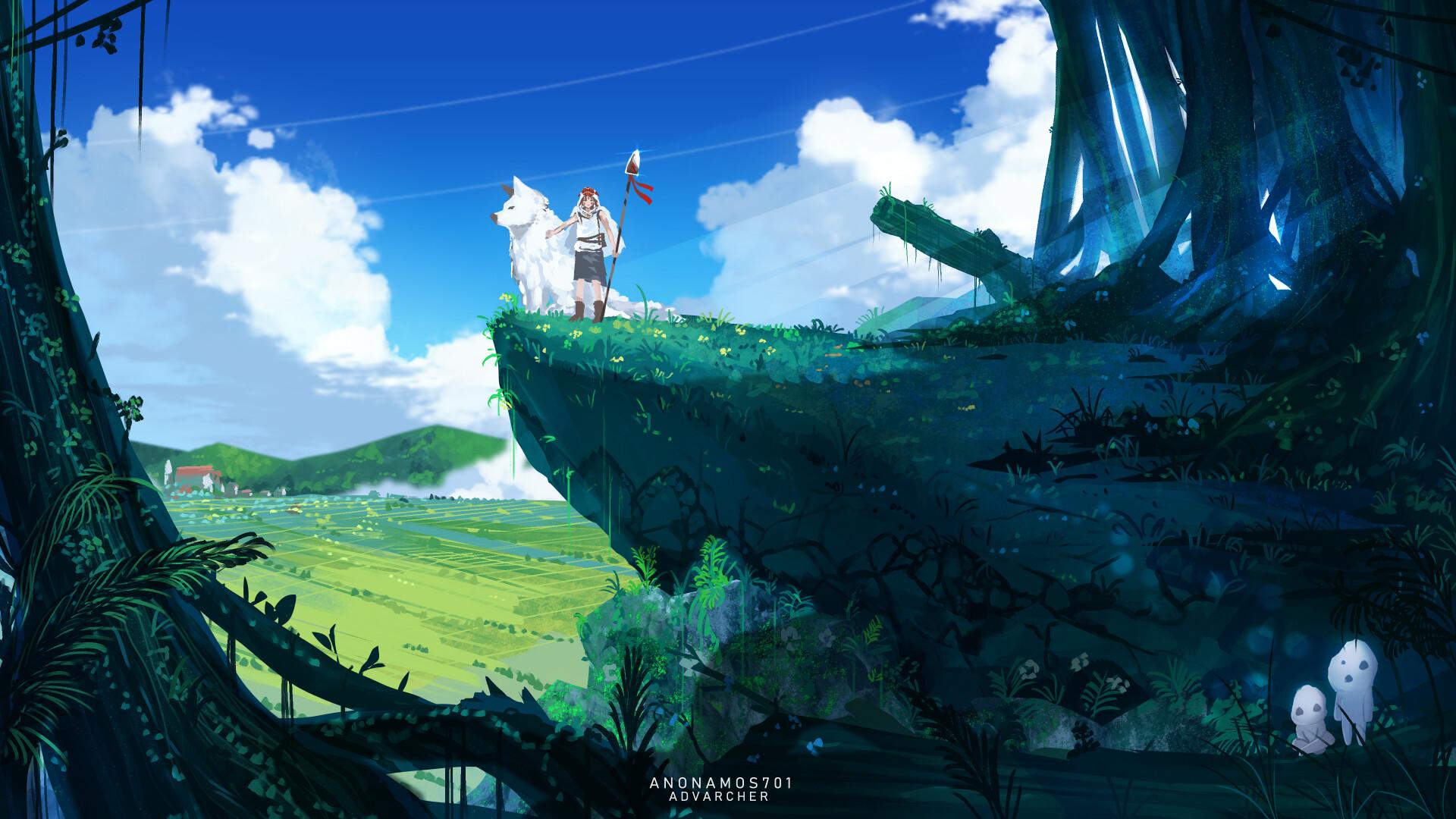 1920x1080 Princess Mononoke HD Wallpaper