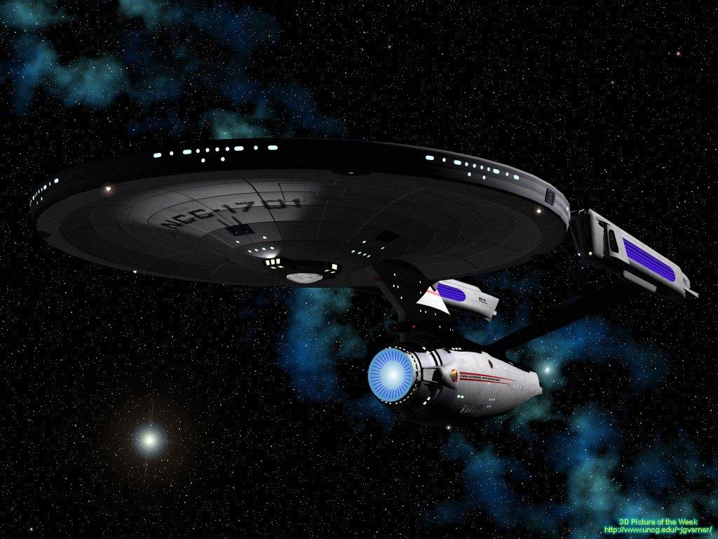 1024x768 Free Star Trek 3D Wallpaper