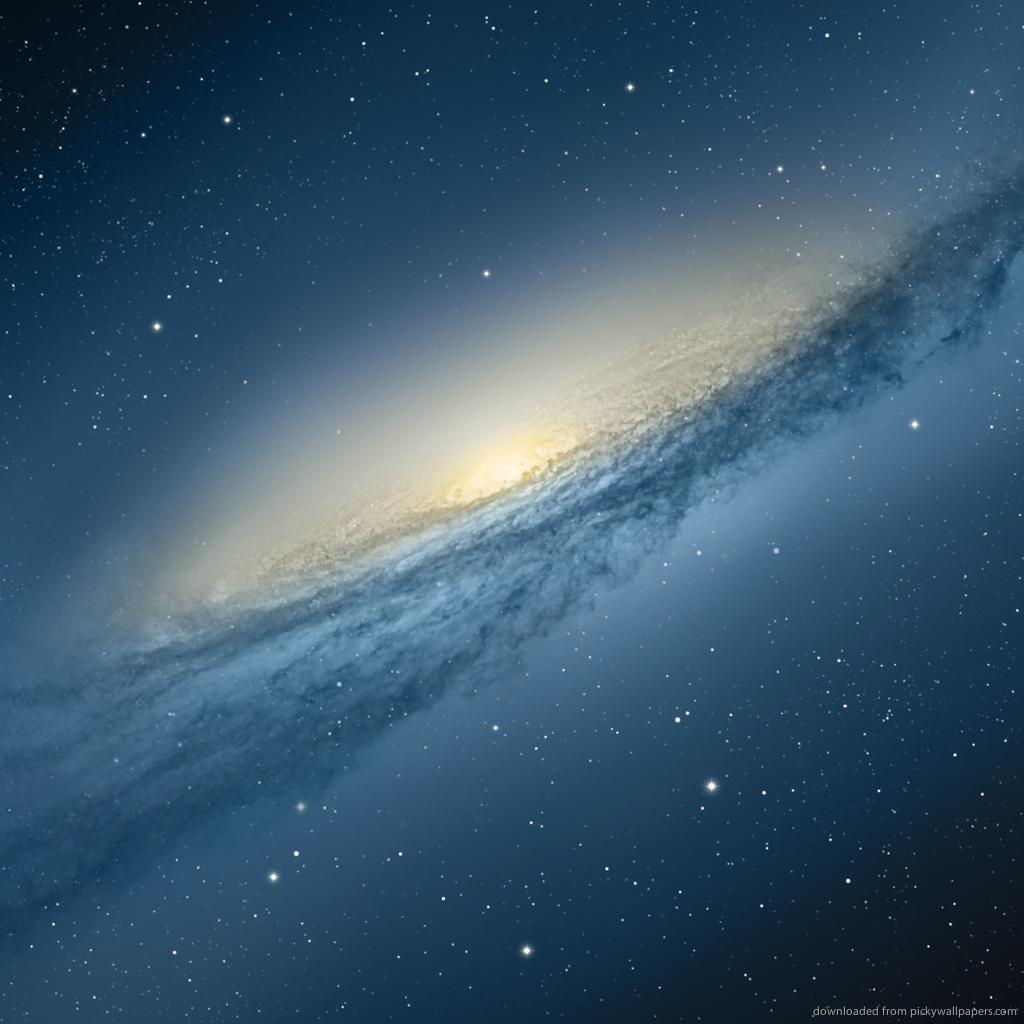 1024x1024 Download Mac OS X Mountain Lion Andromeda Galaxy Wallpaper For iPad