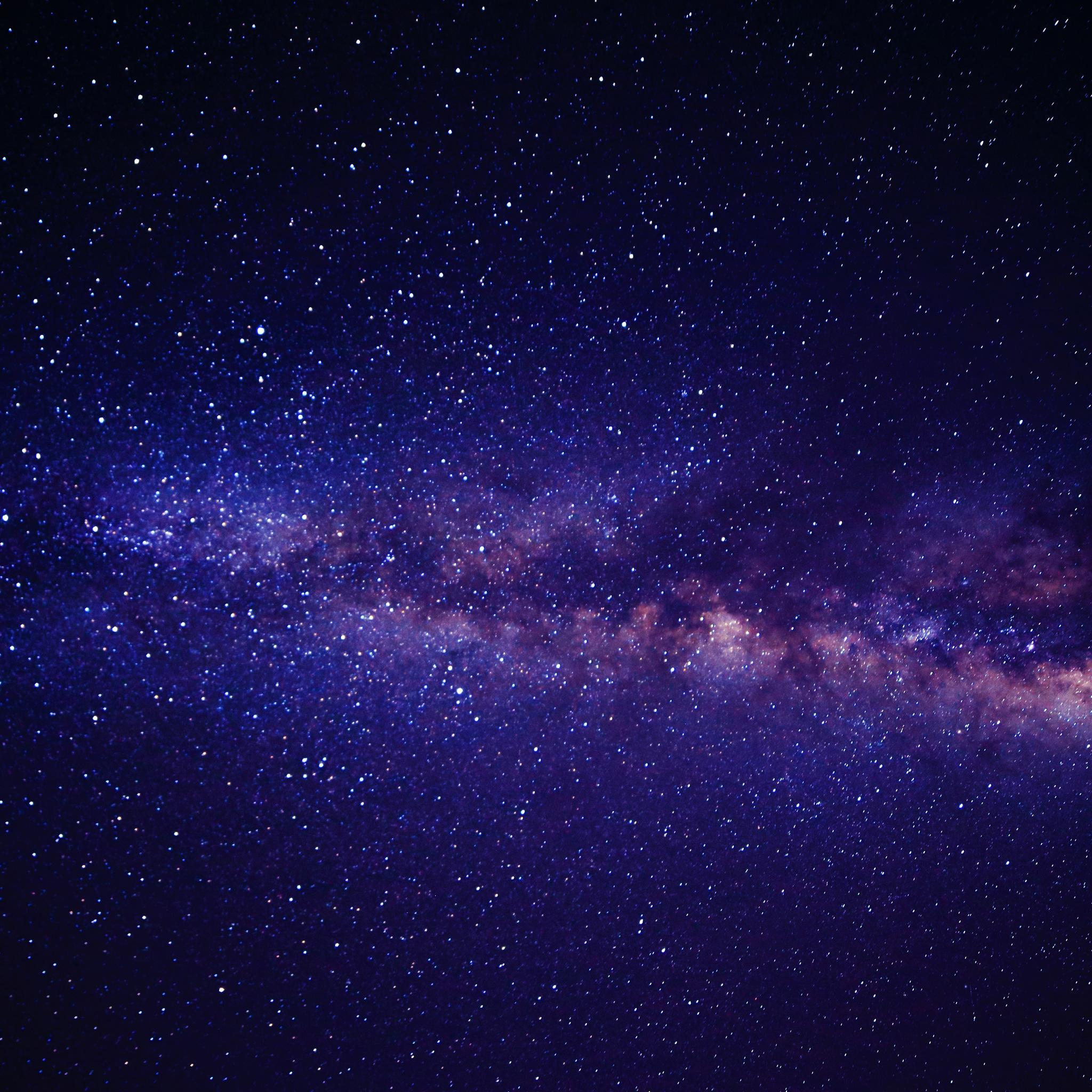 2048x2048 Andromeda Galaxy Way iPad Air HD 4k Wallpaper, Image, Background, Photo and Picture