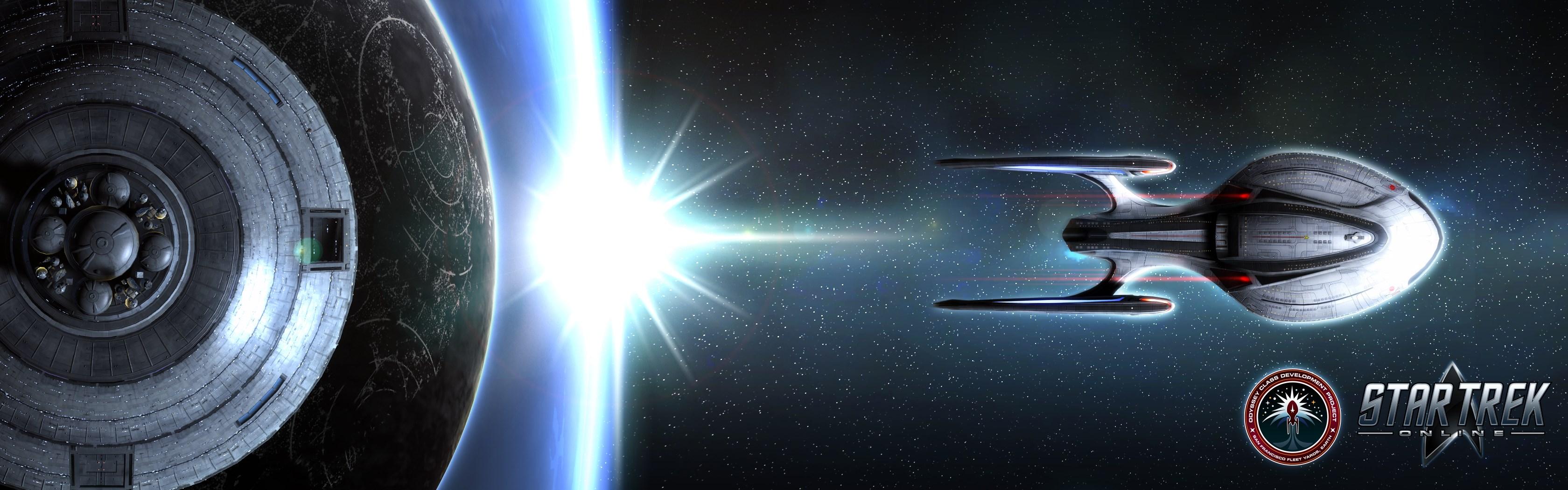 3360x1050 Free Awesome star trek