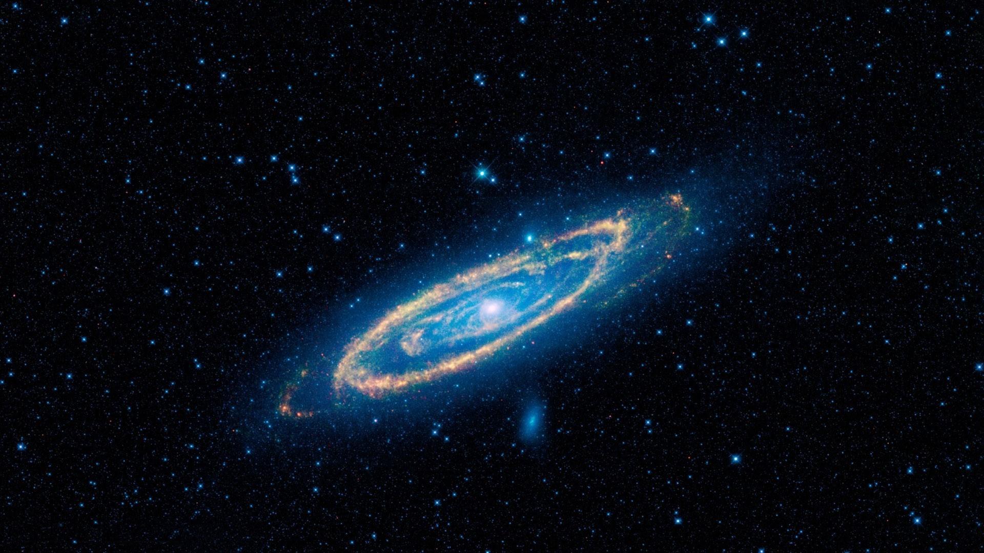 1920x1080 Free Download Andromeda Galaxy Background
