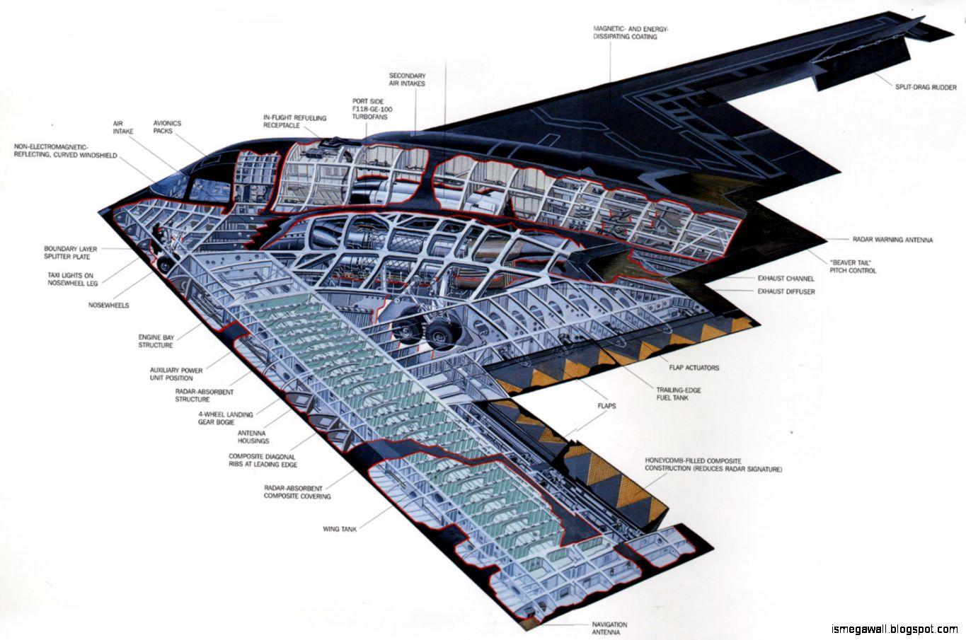 1365x905 B 2 Spirit Stealth Bomber