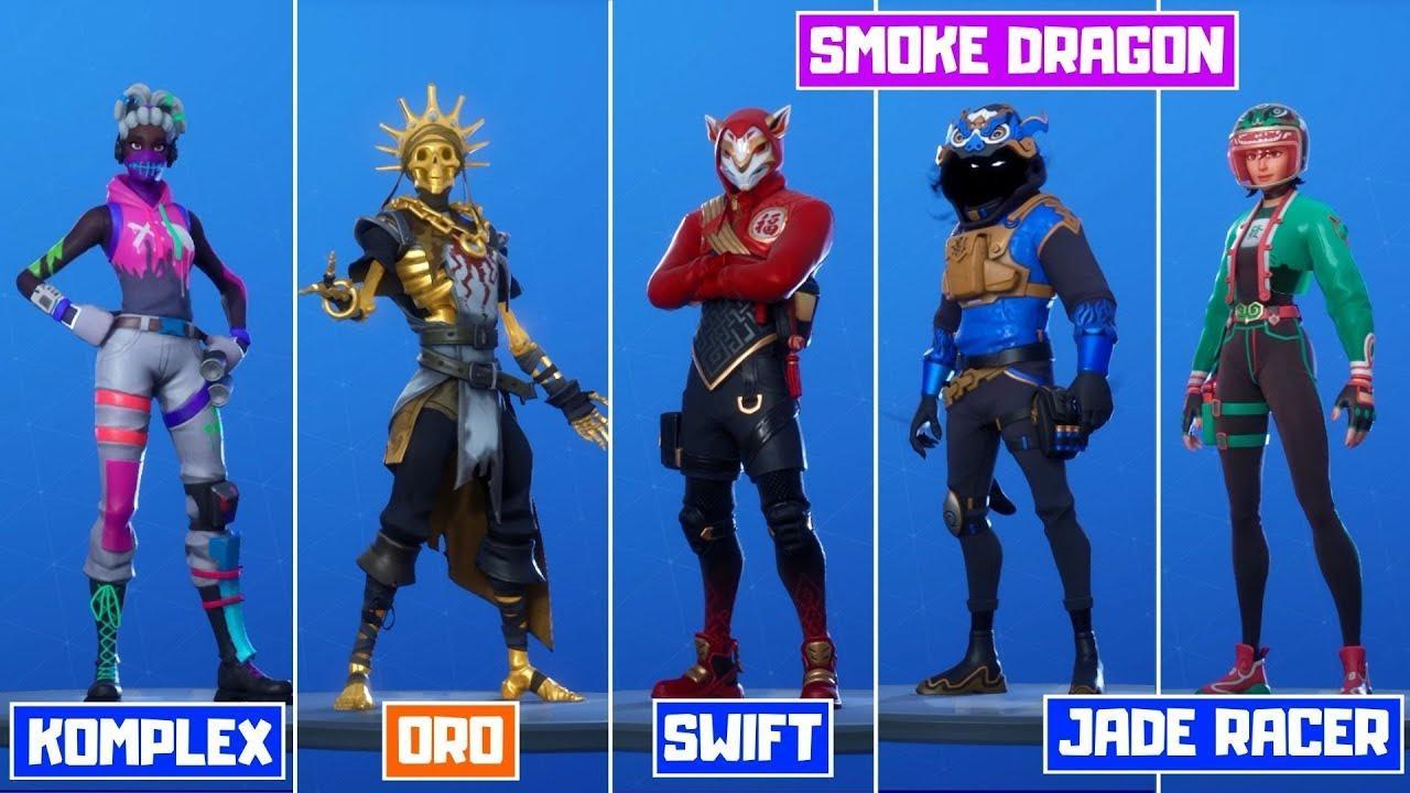 1280x720 Smoke Dragon Fortnite Skin (Outfit)
