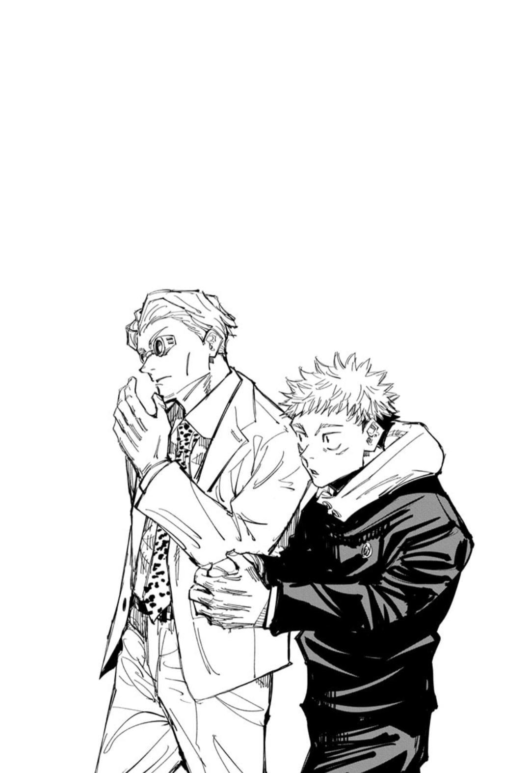 1080x1573 Jujutsu Kaisen Black And White Wallpaper