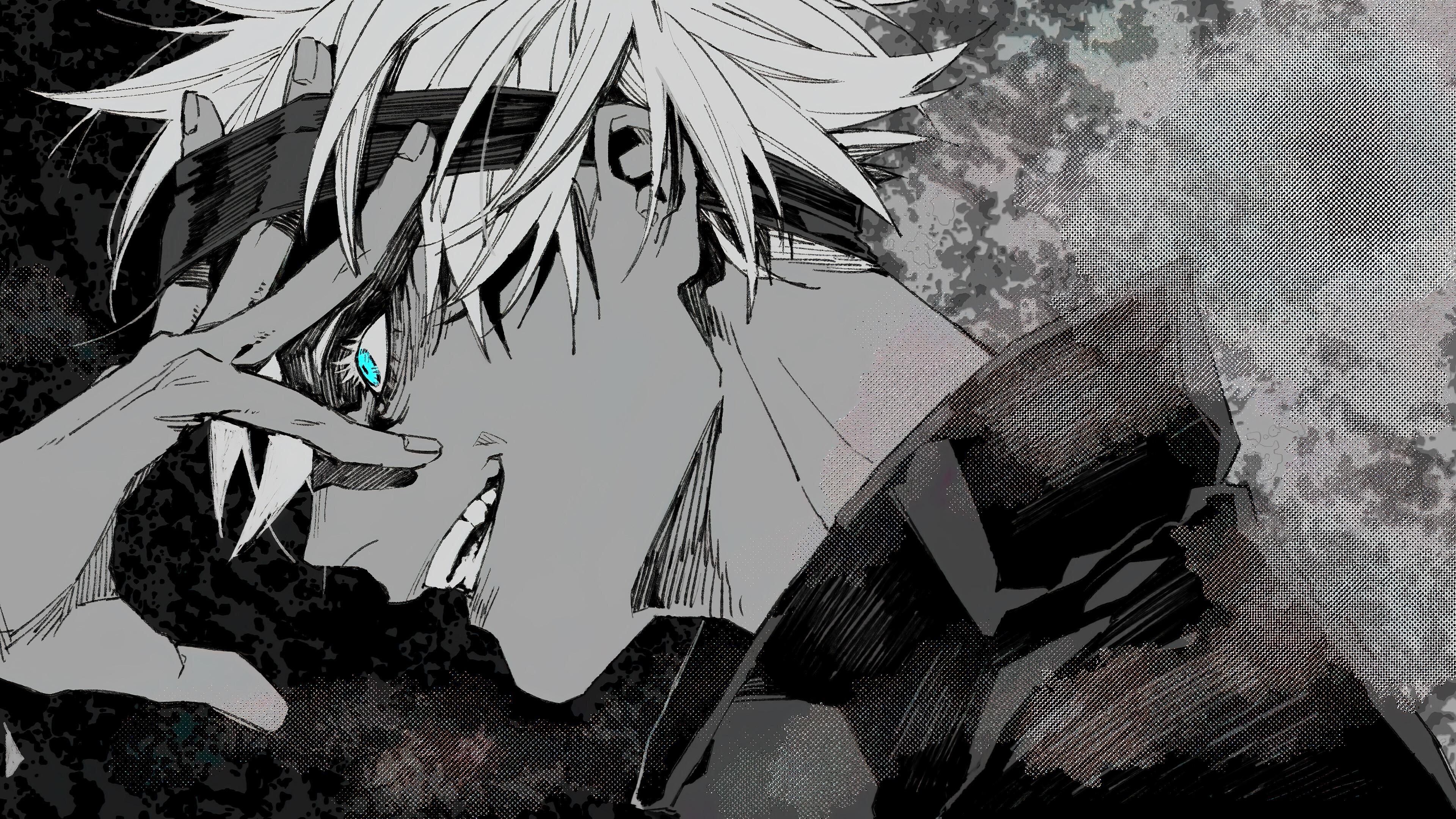 3840x2160 wallpaper, jujutsu kaisen, satoru gojo, 4k, HD HD Wallpaper