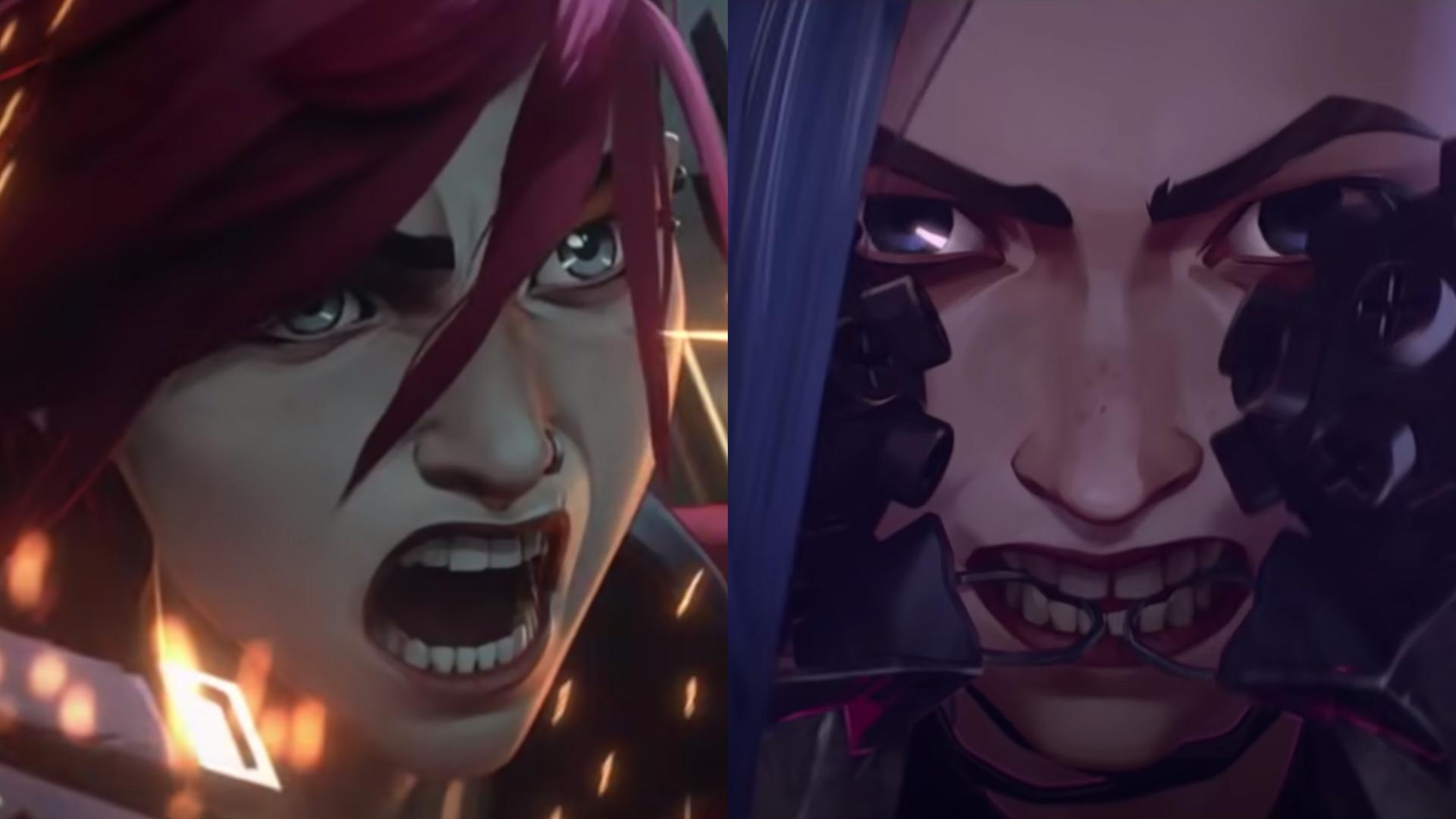 1920x1080 Discover Jinx and Vi's backstory in Netflix's League of Legends anime
