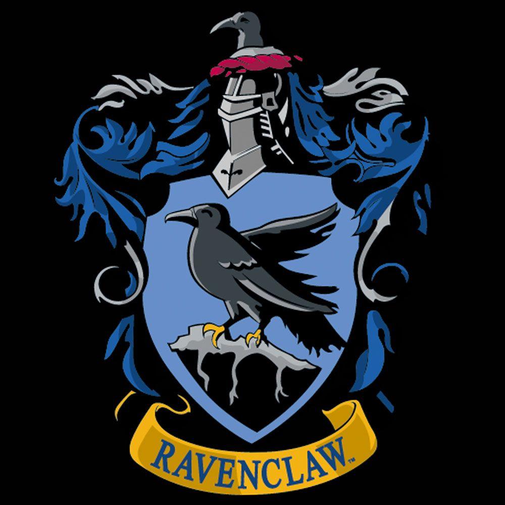 1000x1000 harry potter ravenclaw wallpaper, t shirt, crest, logo, bird, outerwear