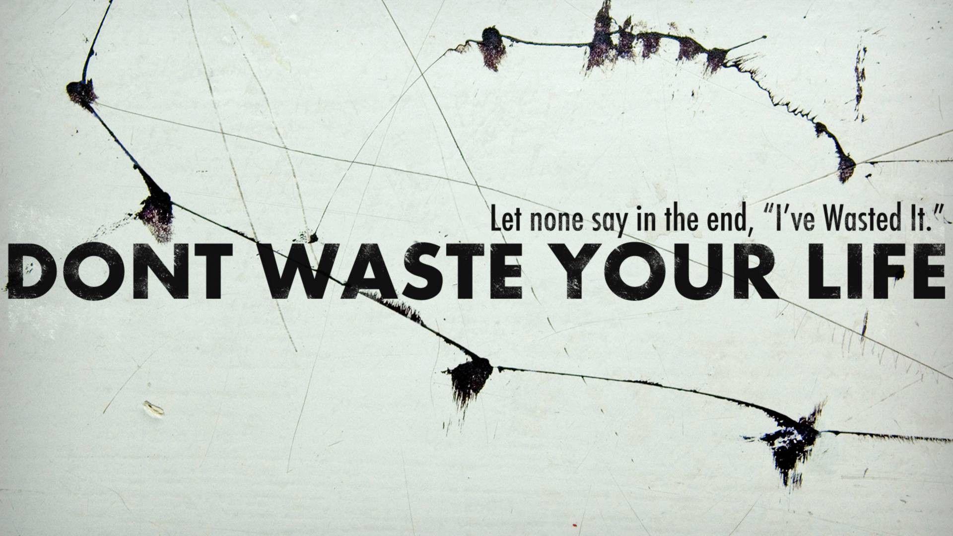 1920x1080 Waste Time Wallpaper