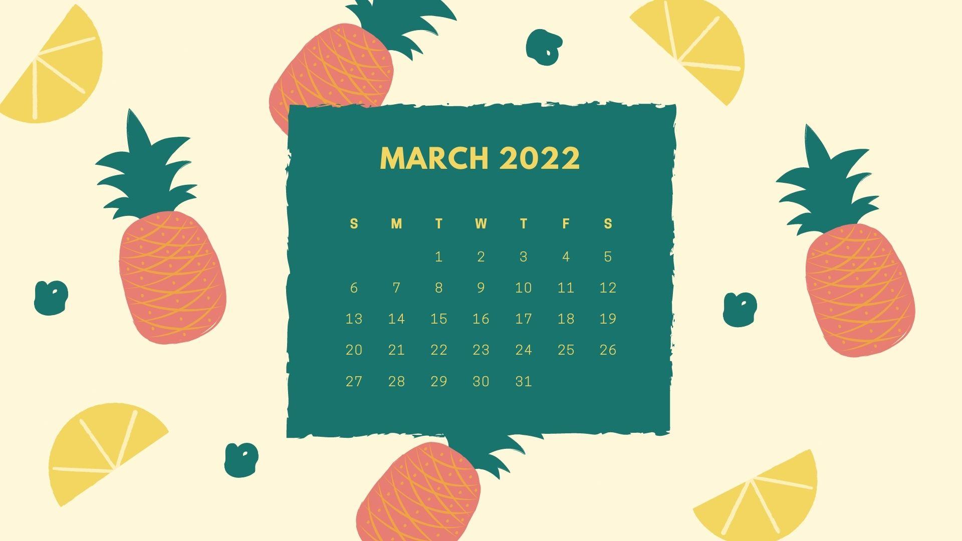 March 2022 Calendar Wallpapers - Top Free March 2022 Calendar Backgrounds -  WallpaperAccess