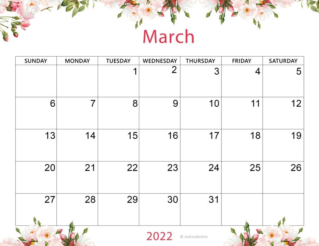 March 2022 Calendar Wallpapers - Top Free March 2022 Calendar ...