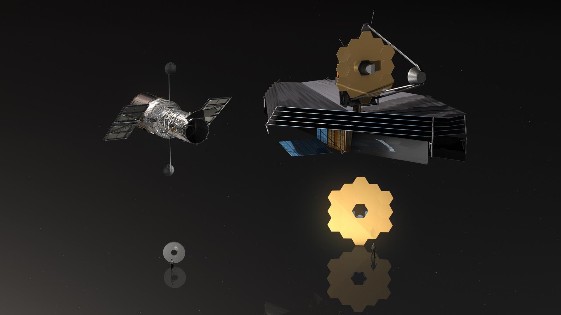 1920x1080 Comparing the Hubble and James Webb Space Telescopes: From Ultraviolet to Infrared