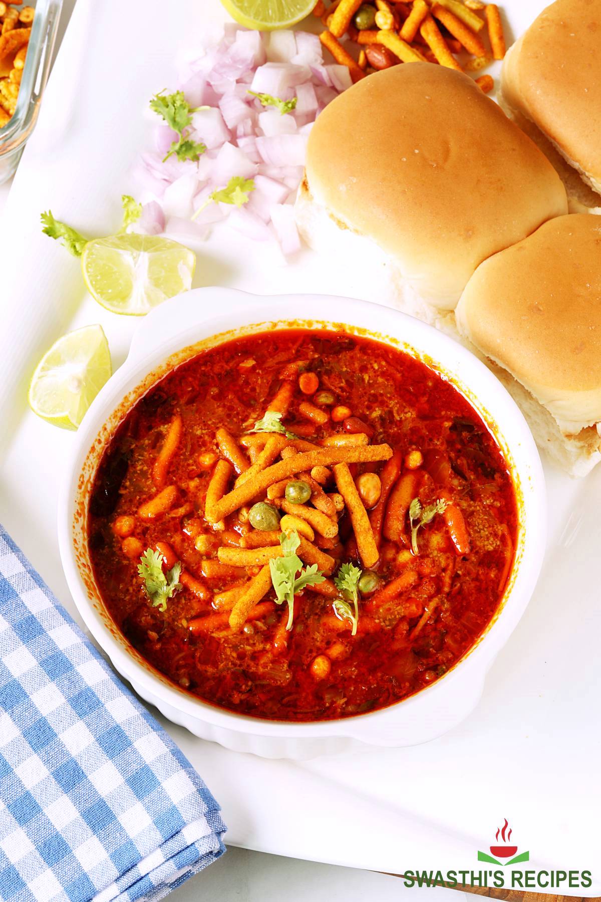 1200x1800 Kolhapuri Misal Pav's Recipes