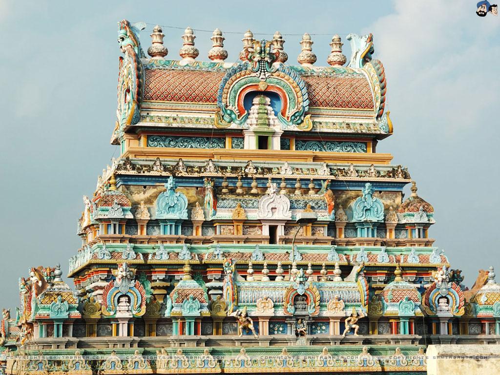 1024x768 Sri Ranganathaswamy Temple, India