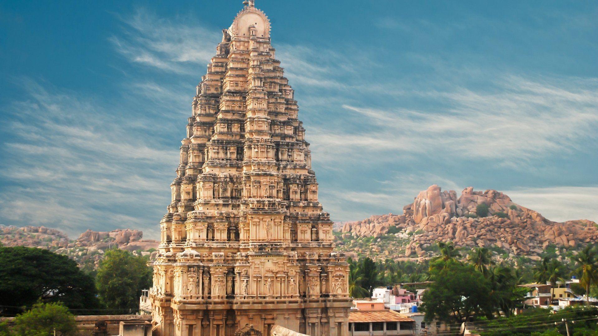 1920x1080 Dwarkadhish Temple Wallpaper