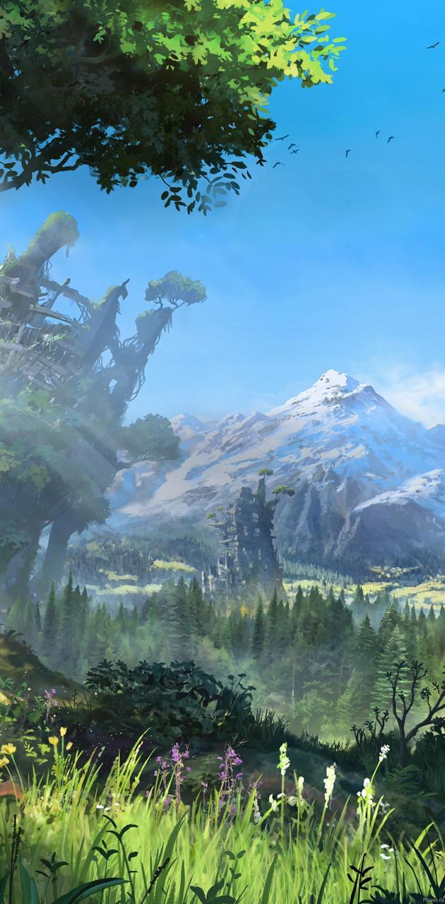 630x1280 Fantazy land wallpaper