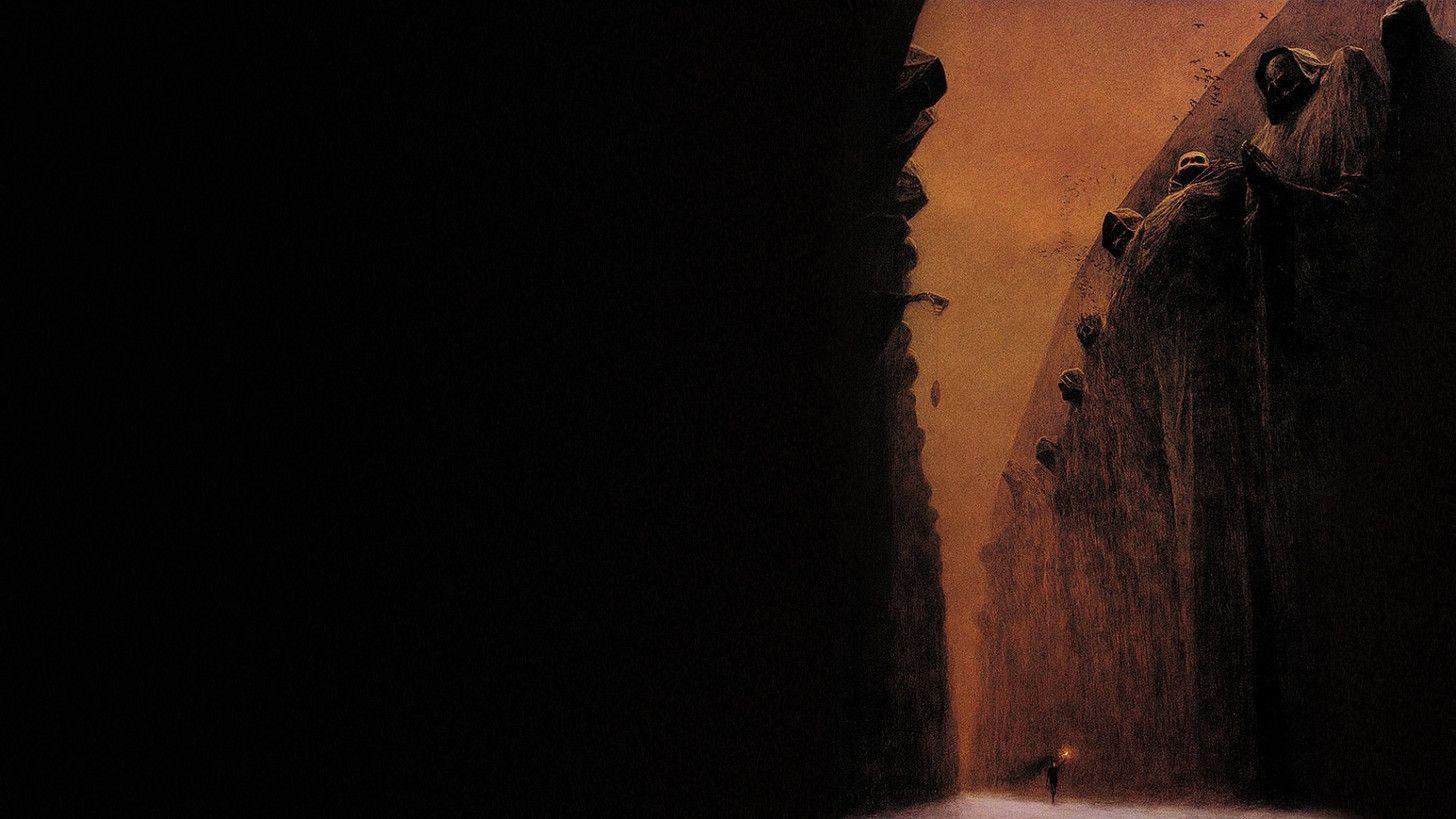 1456x819 Zdzisław Beksiński Wallpaper
