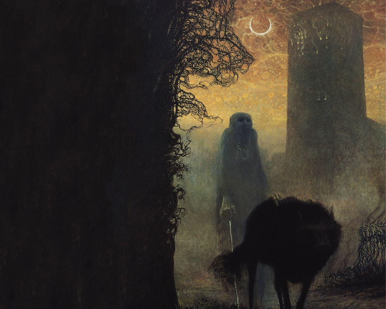 1280x1024 Beksiński Wallpaper