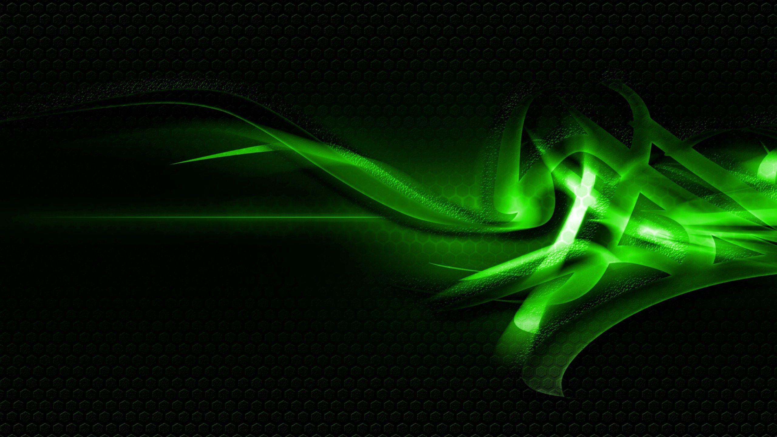 2560x1440 Download wallpaper 2560x1440 patterns, green, light, dark widescreen 16:9 HD background
