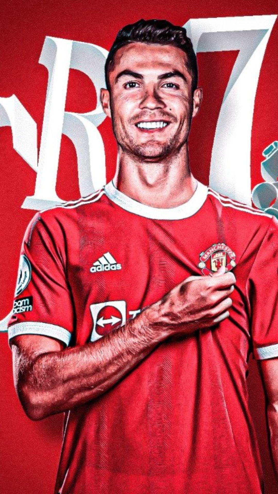 1080x1920 Cristiano Ronaldo Manchester United Phone Wallpaper