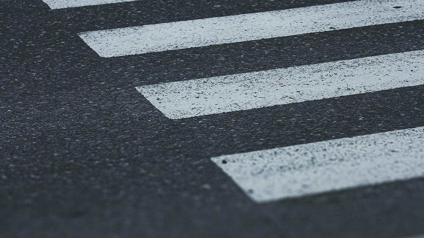 1366x768 Crosswalk, Asphalt, Markings, Wallpaper Free Download For Desktop