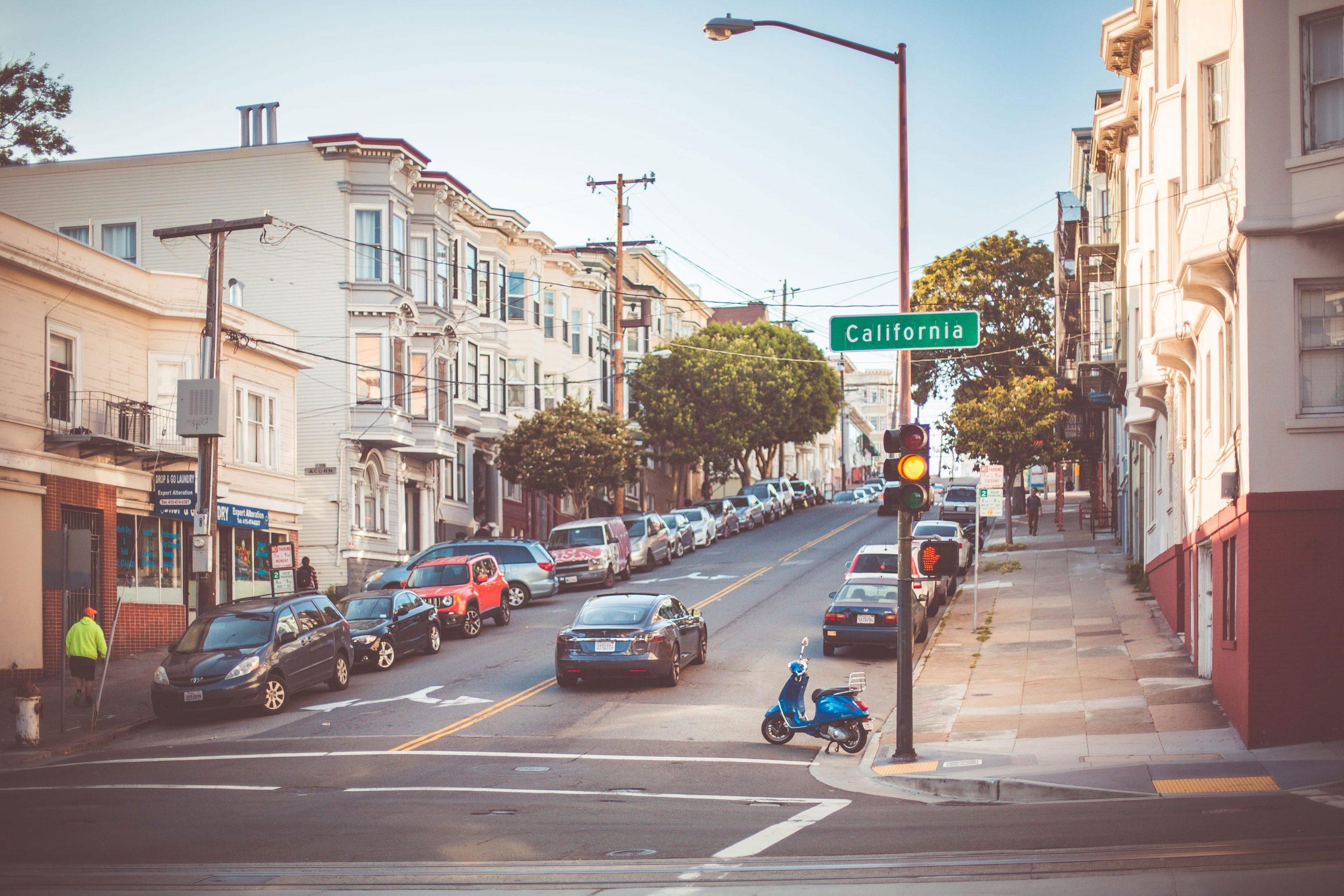 2560x1707 Random Shot of California Street Intersection wallpaper, cars, city, crosswalk • Wallpaper For You HD Wallpaper For Desktop & Mobile