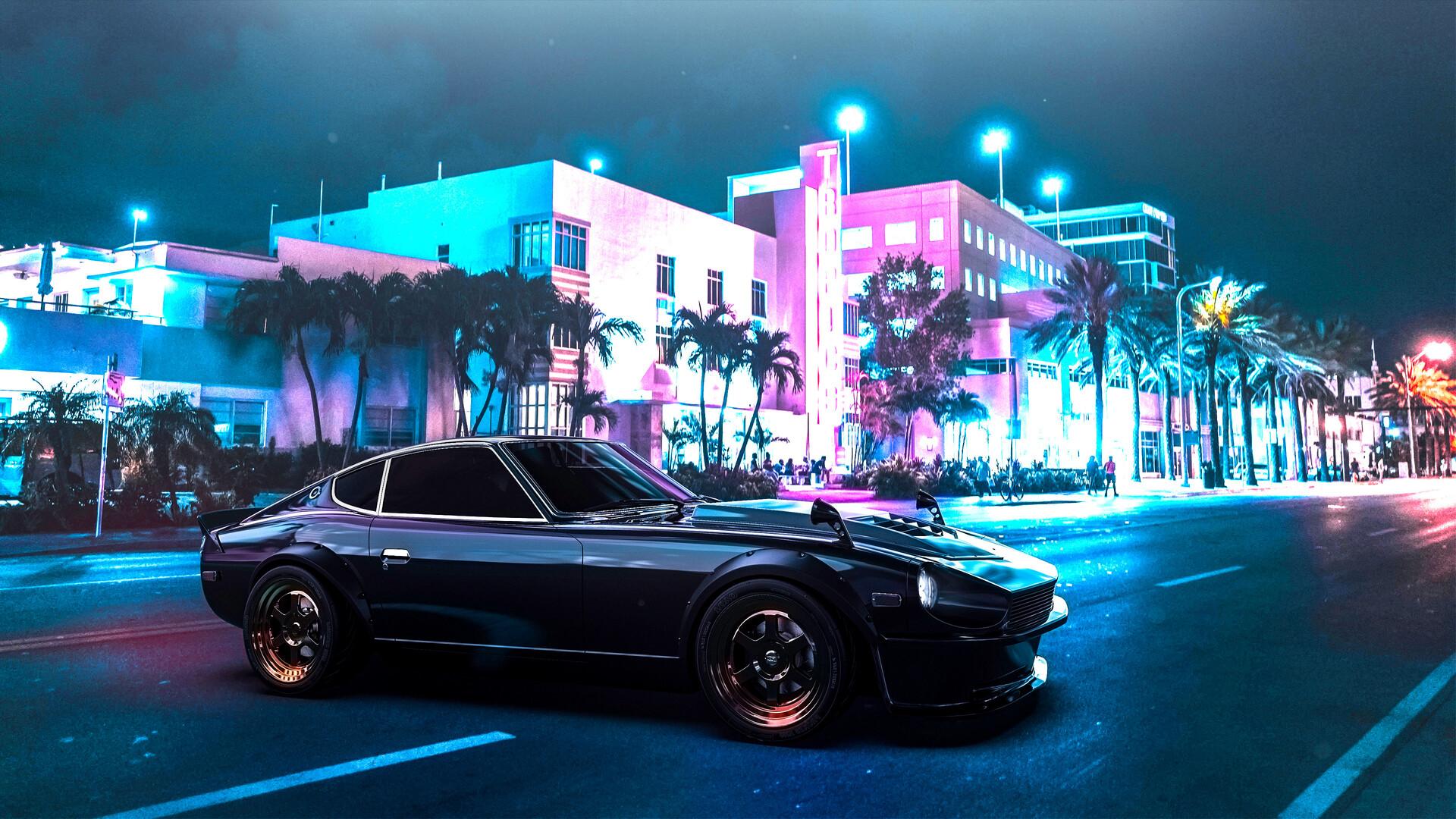 1920x1080 Nissan devil z, Pr.Stich