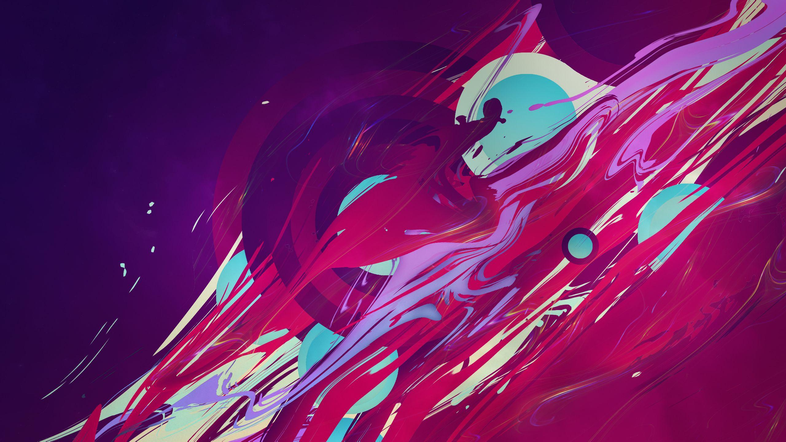 2560x1440 Pink Razer Wallpaper