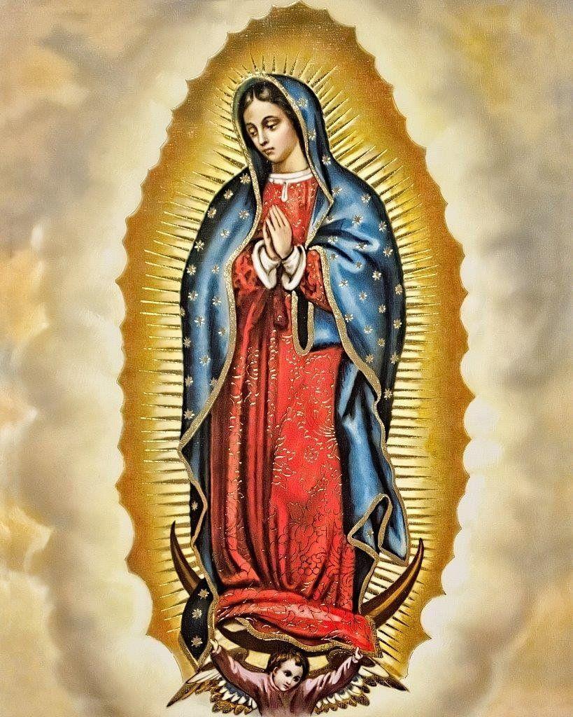 819x1024 Virgin Mary iPhone HD Wallpaper