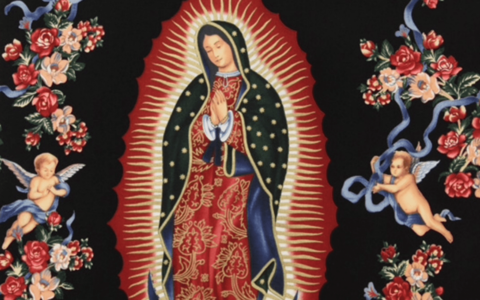 1680x1050 Free download Our Lady of Guadalupe Virgin Mary Large Scale Black Background [2000x1500] for your Desktop, Mobile & Tablet. Explore Guadalupe Background. Guadalupe Wallpaper