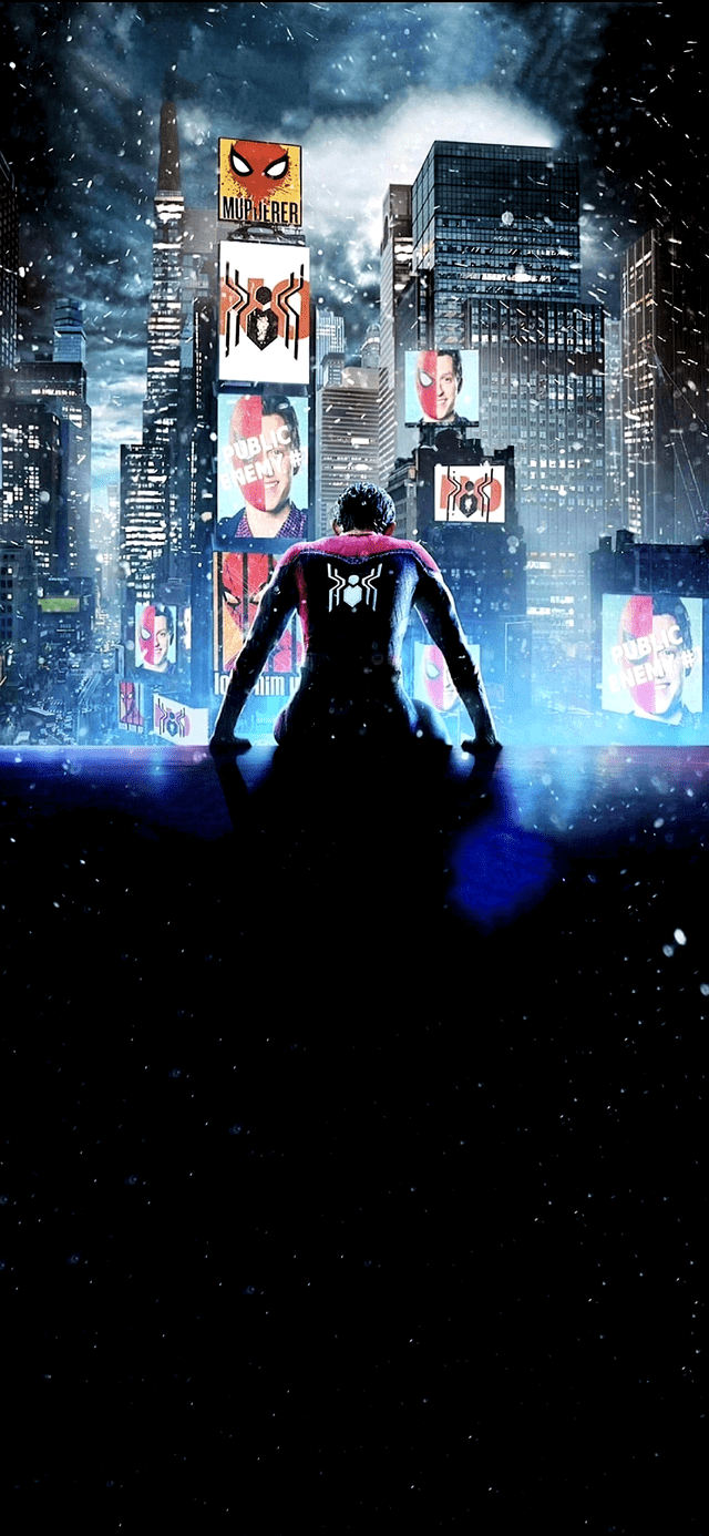 640x1386 Spider Man No Way Home Wallpaper [2051x4441]