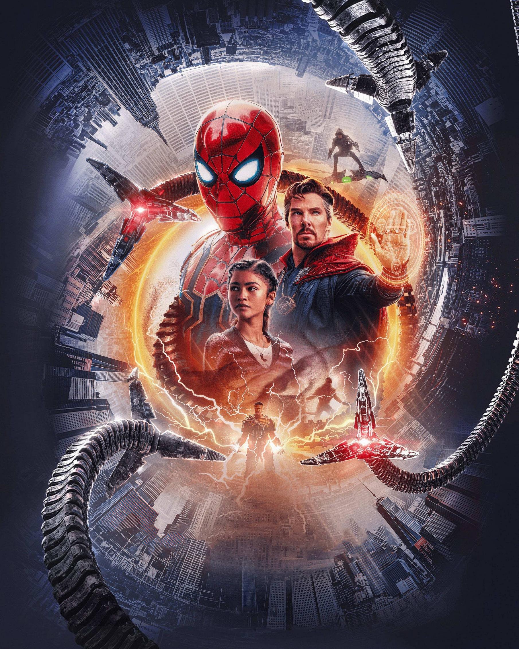 1810x2263 Spider Man No Way Home HD Poster Wallpaper, HD Movies 4K Wallpaper, Image, Photo And Background