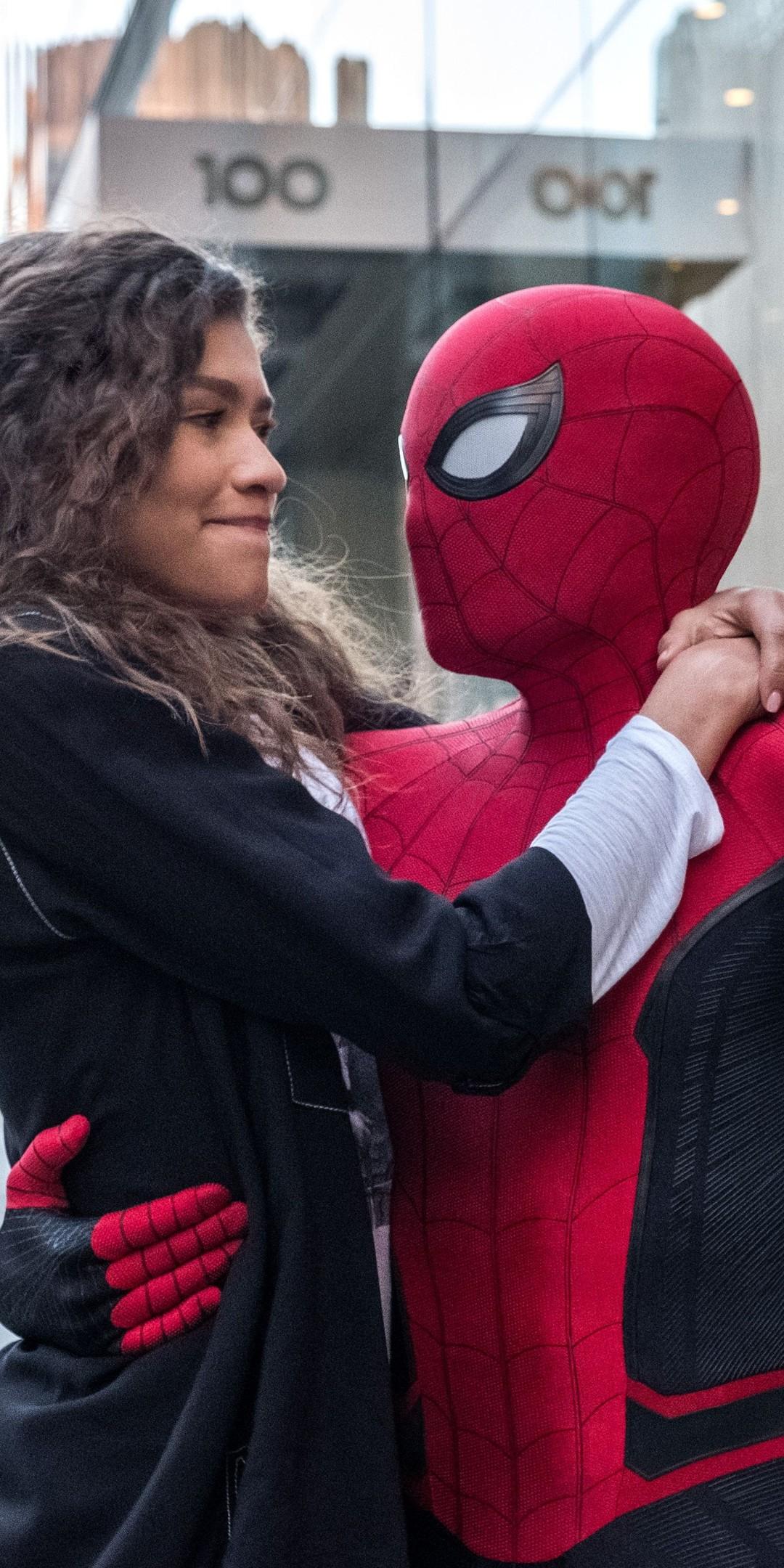 1080x2160 Tom Holland And Zendaya Wallpaper