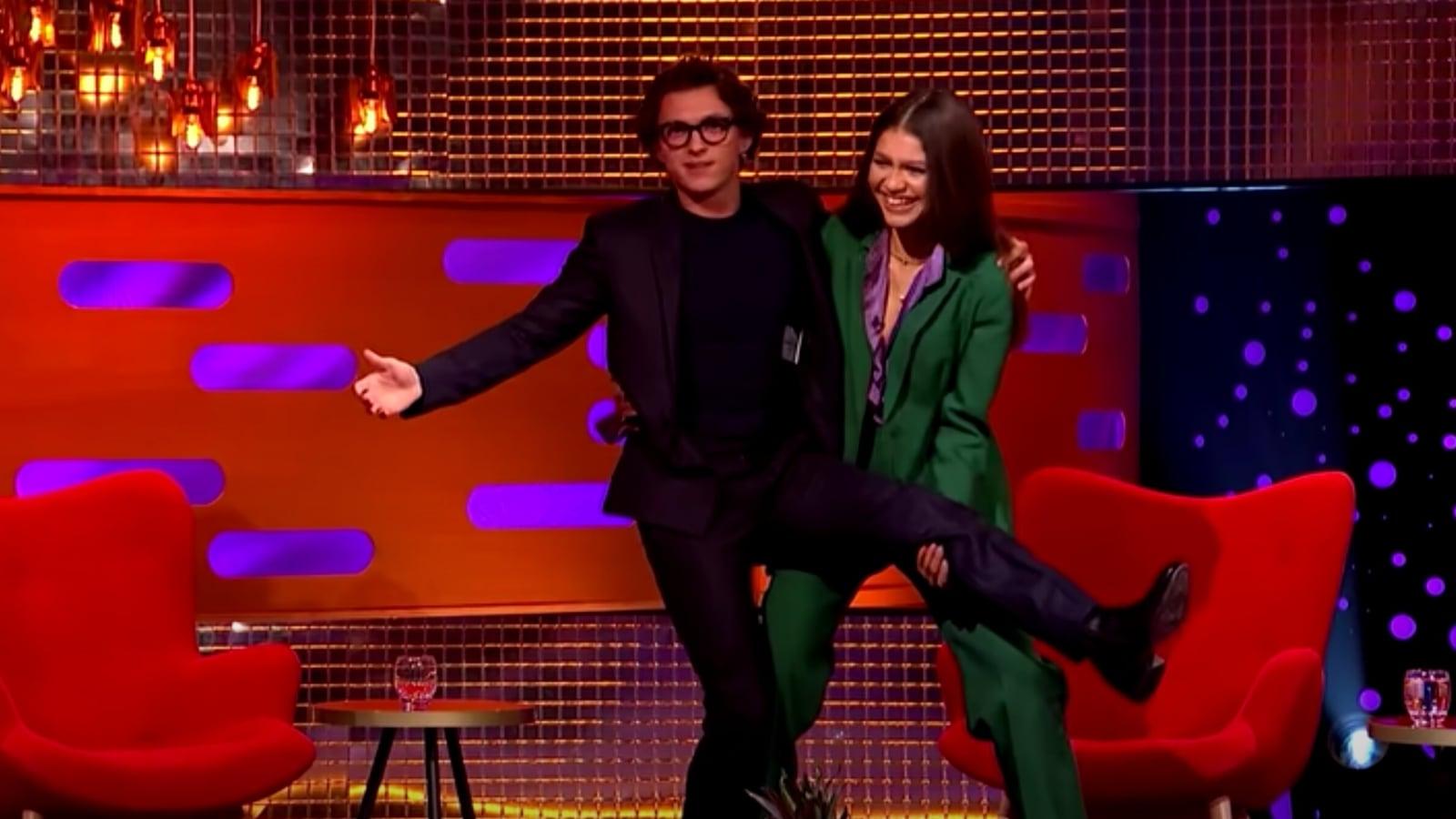 1600x900 Tom Holland, Zendaya Explain Cute How They Worked To Make Their Height Difference During Spider Man: No Way Home. See