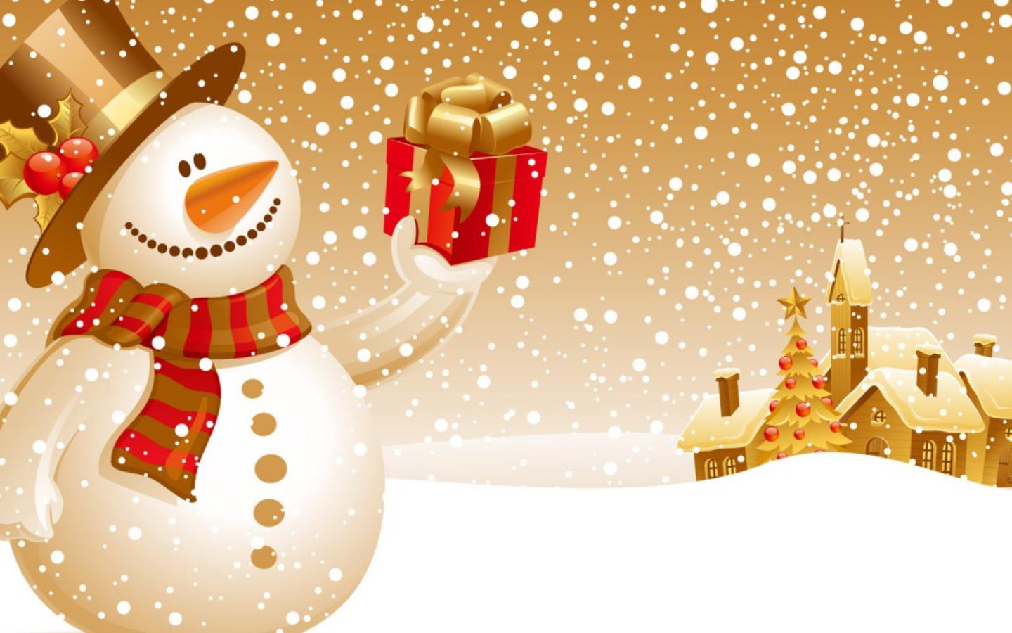 1440x900 Cute Christmas wallpaperx900