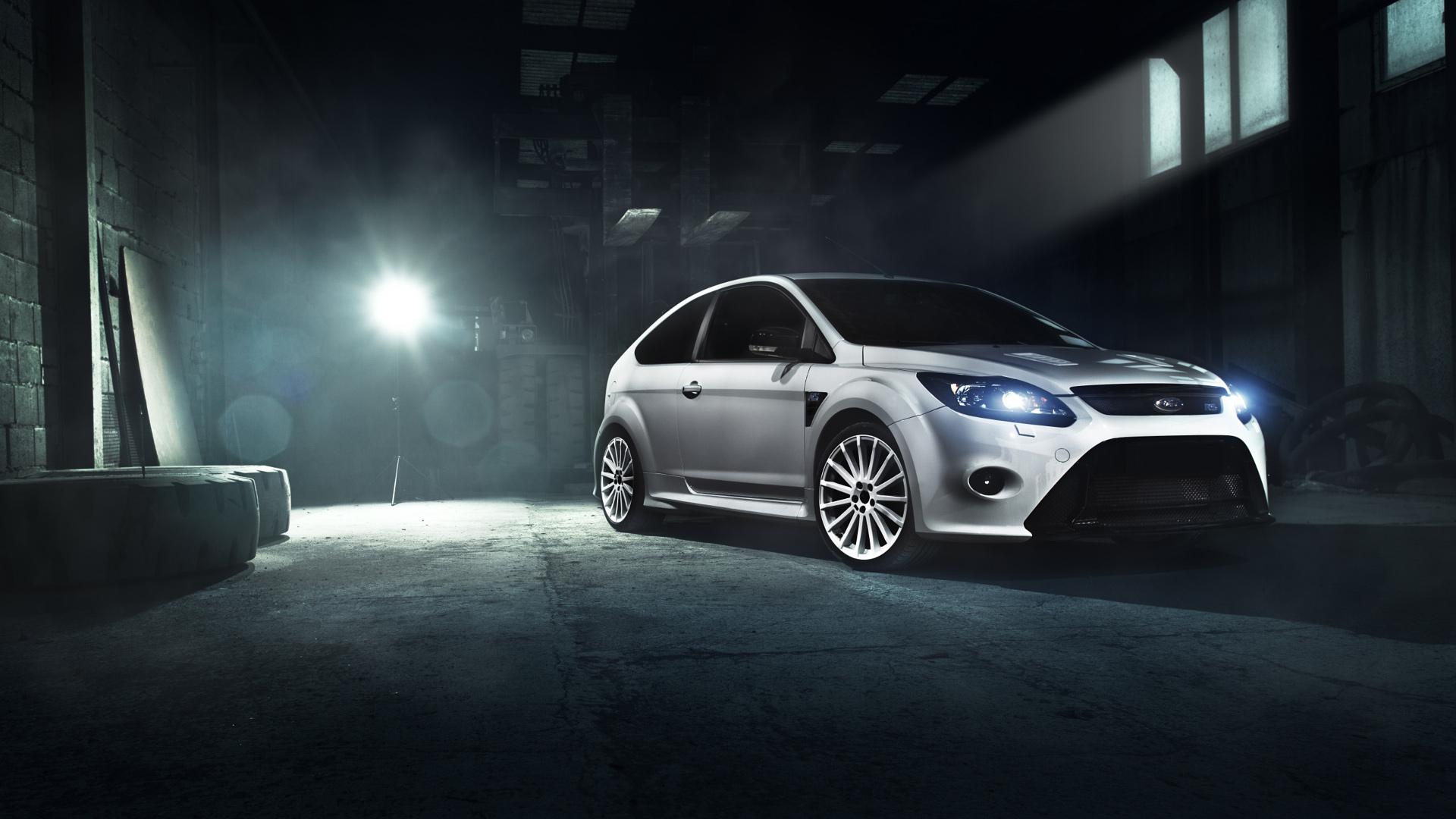 1920x1080 Ford Focus RS White Wallpaper. HD Car Wallpaper