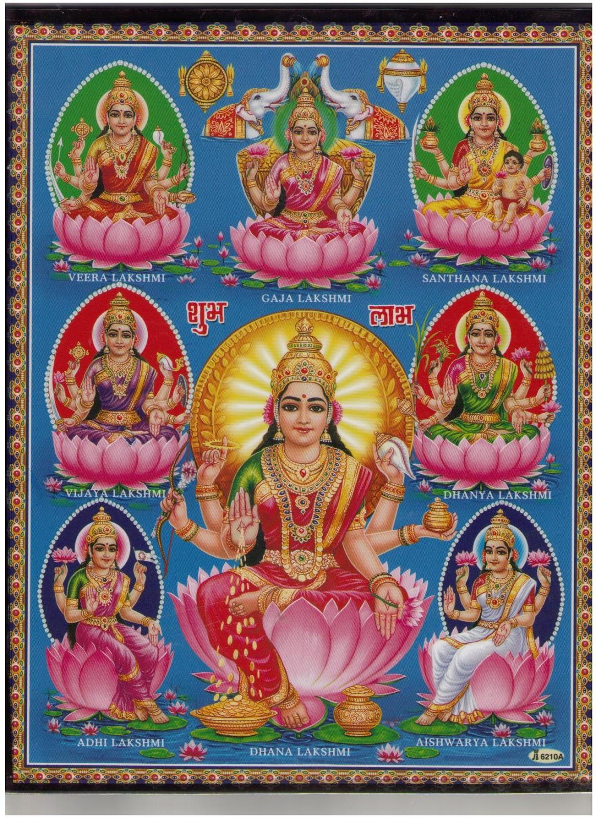1166x1600 Download Freely Goddess Ashta Lakshmi Picture HD Wallpaper
