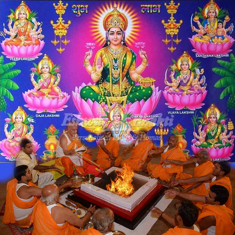 1000x1000 Ashta Lakshmi Maha Yagna. Ashta Lakshmi Pooja. Ashta Lakshmi Puja Mantra Benefits
